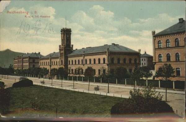 Reichenberg Liberec Boehmen Kaserne