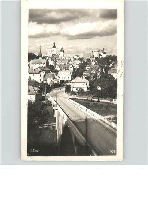 Tabor Czechia Teilansicht Brücke