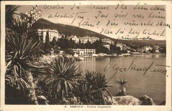 Opatija Abbazia Veduta Lungomare