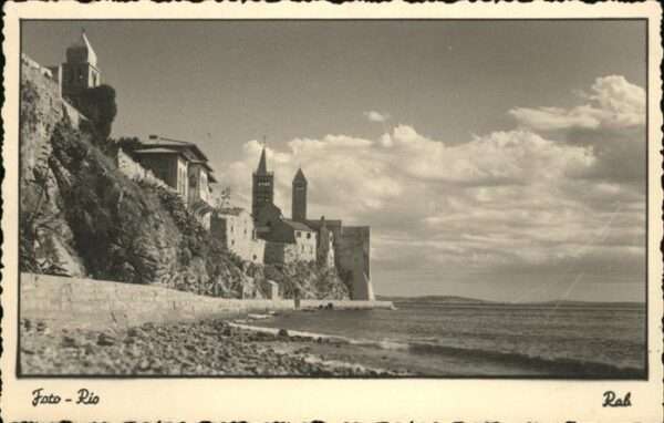 Rab Kroatien Strandpanorama