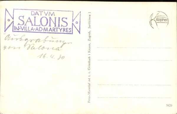 Solin Salona Croatia Manastrine – Bild 2