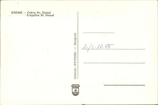 Zadar Zadra Zara Eglise St. Donat – Bild 2