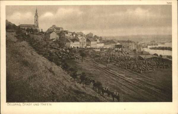 Belgrad Serbien Panorama