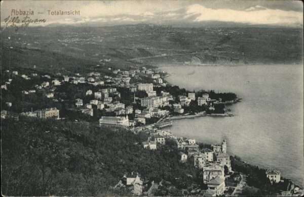 Opatija Abbazia Vista generale