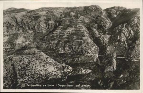 Lovcen Hauptgebirge
Serpentinen