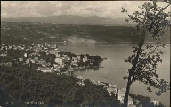 Opatija Abbazia Vista generale