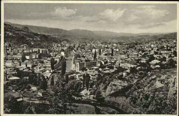 Sarajevo Totalansicht