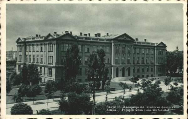 Zemun Semlin Zimony Teilansicht