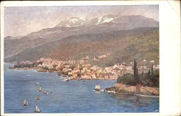 Opatija Abbazia Vista generale