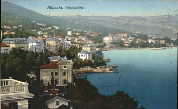 Opatija Abbazia Vista totale