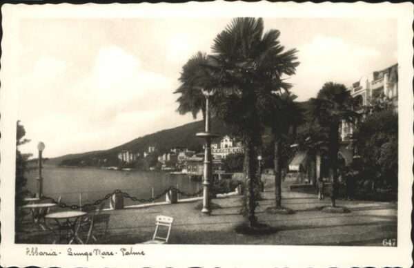 Opatija Abbazia palme
Uferpromenade
