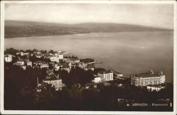 Opatija Abbazia Panorama