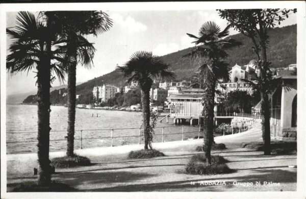 Opatija Abbazia Gruppo di Palme