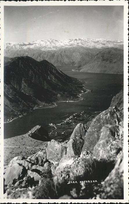 Boka Kotorska Bocche di Cattaro
Bucht von Kotor
Adr