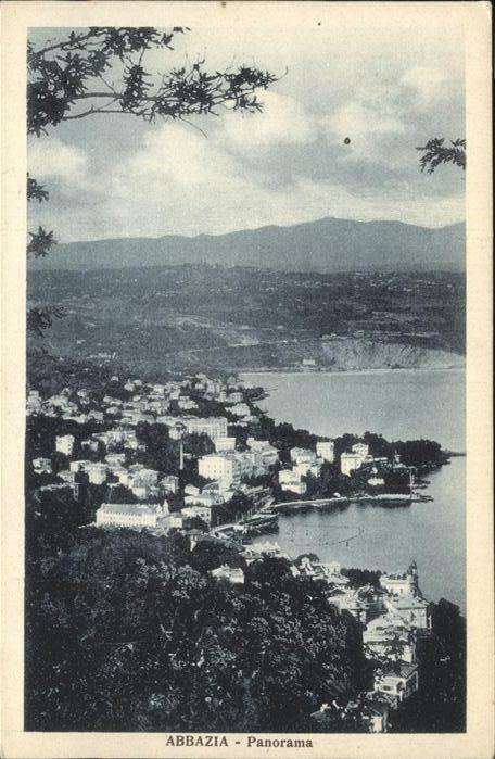 Opatija Abbazia Vista generale