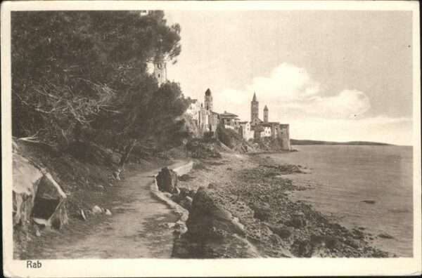 Rab Kroatien Uferpromenade