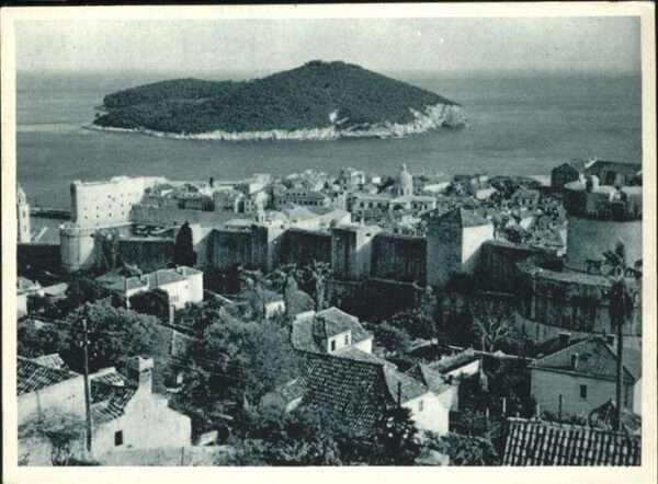 Dubrovnik Ragusa Zidine sa Lokrumom