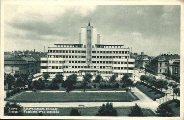 Zemun Semlin Zimony Teilansicht