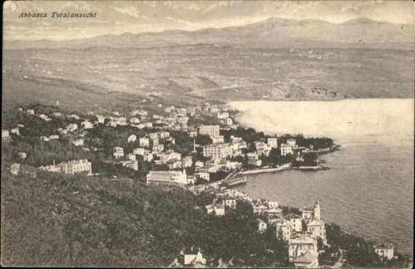 Opatija Abbazia Vista generale