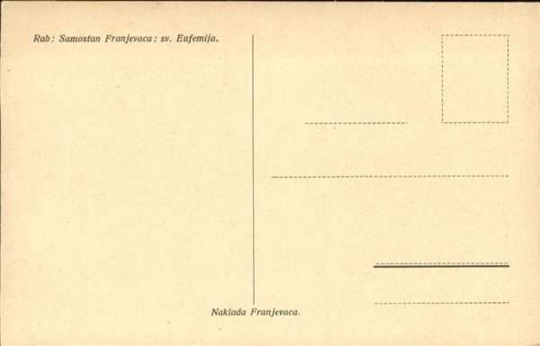 Rab Kroatien Samostan Franjevaca – Bild 2