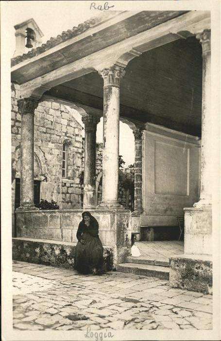 Rab Kroatien Loggia