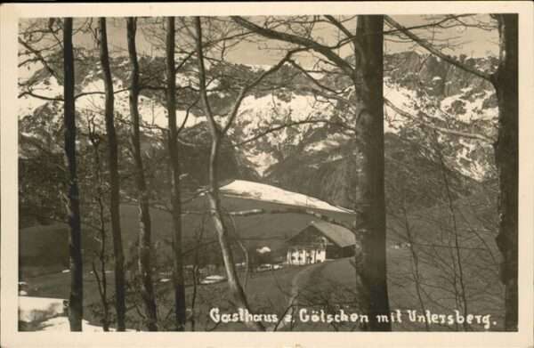 Untersberg Gasthaus Götschen