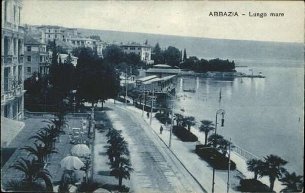 Opatija Abbazia Lungo mare