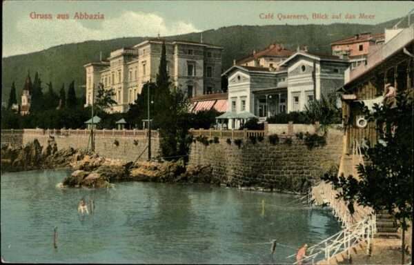 Opatija Abbazia Cafe Quarnero