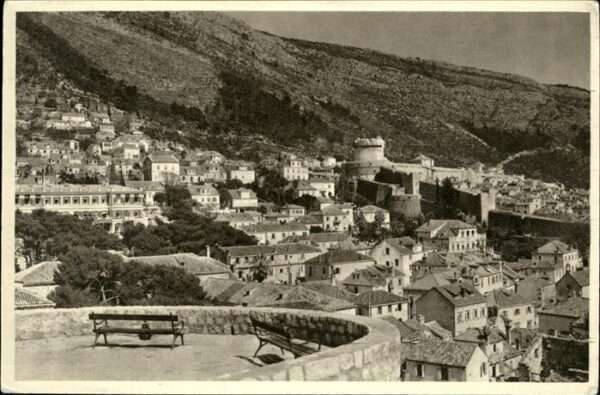 Dubrovnik Ragusa Teilansicht