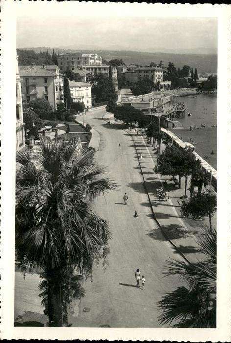 Opatija Abbazia Uferpromenade