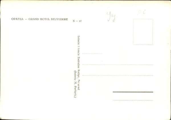 Opatija Abbazia Grand Hotel Belvedere – Bild 2