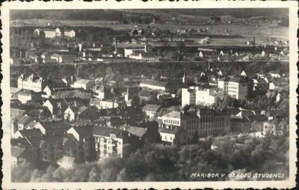 Maribor Marburg Drau Gesamtansicht