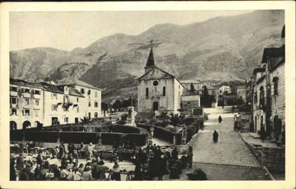 Makarska Dalmatien Teilansicht