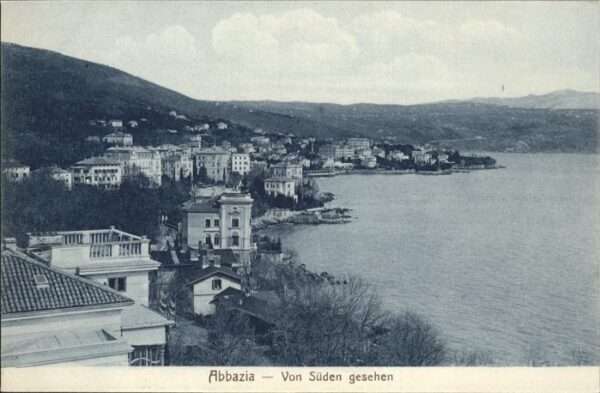 Opatija Abbazia Südansicht
