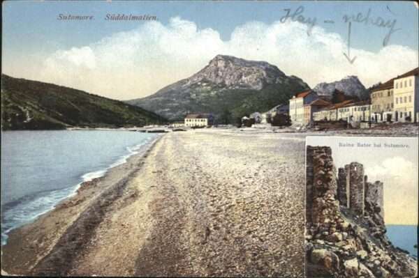 Sutomore Dalmatien Süddalmatien
Sandstrand