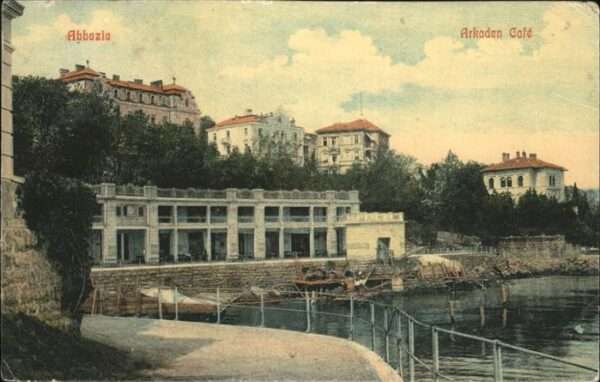 Opatija Abbazia Arkaden Cafe