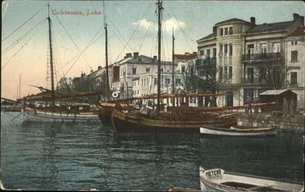 Crikvenica Kroatien Hafen