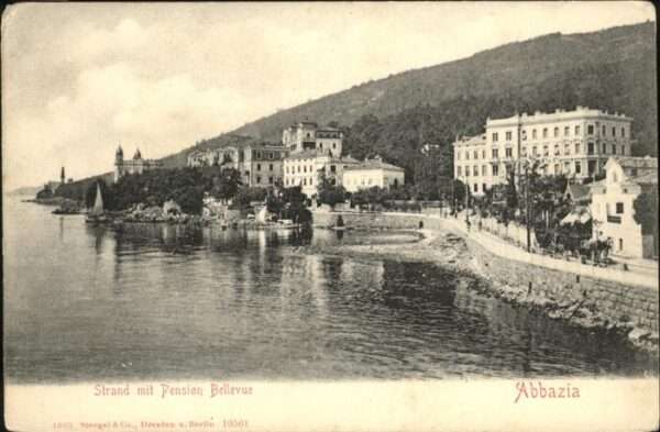 Opatija Abbazia Pension Bellevue