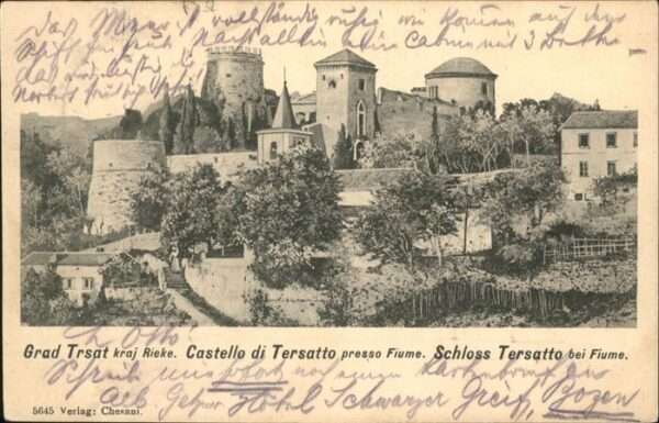 Fiume Rijeka Castello di Tersatto