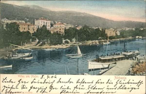 Opatija Abbazia Hafen
Villen