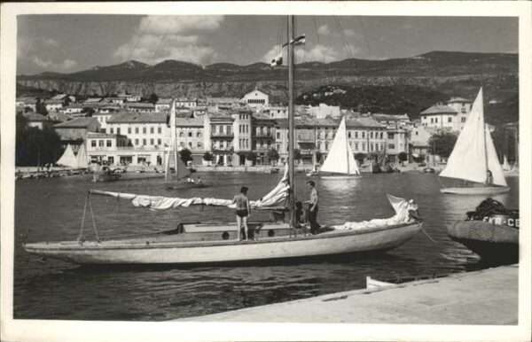 Crikvenica Kroatien Hafen