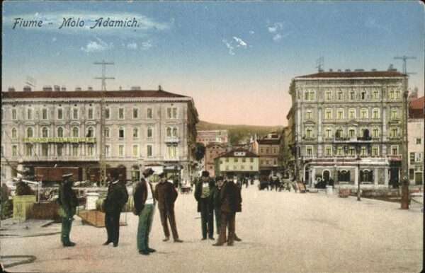 Fiume Rijeka Molo Adamich