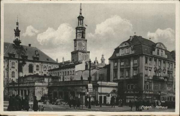 Posen Poznan Rathaus