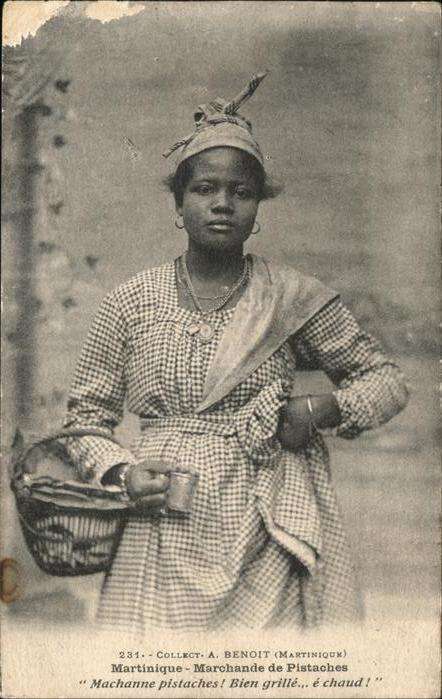Martinique Marchande de Pistaches