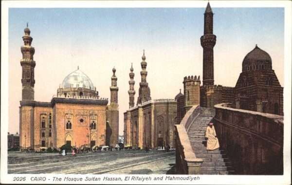Cairo Egypt Mosque Hassan El Rifaiyeh Mahmoudiyeh