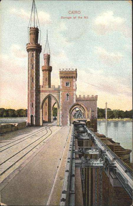 Cairo Egypt Barrage of the Nil