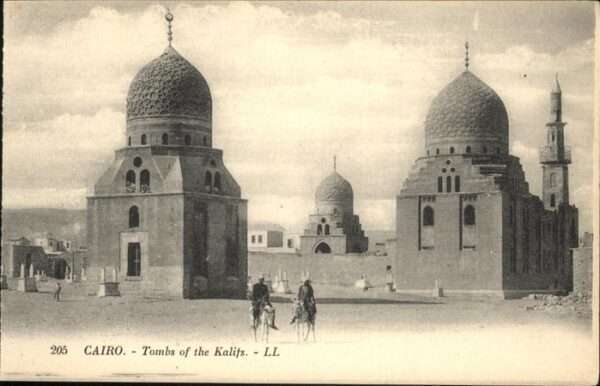 Cairo Egypt Tombs of the Kalifs Esel