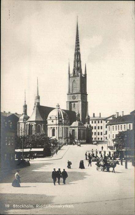 Stockholm Riddarholmskyrkan Kutsche