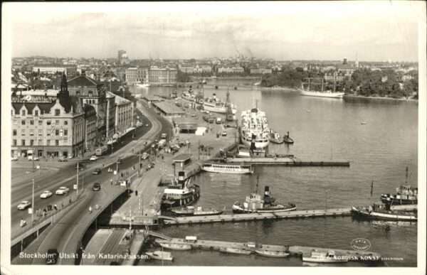 Stockholm Katarinahissen Schiff