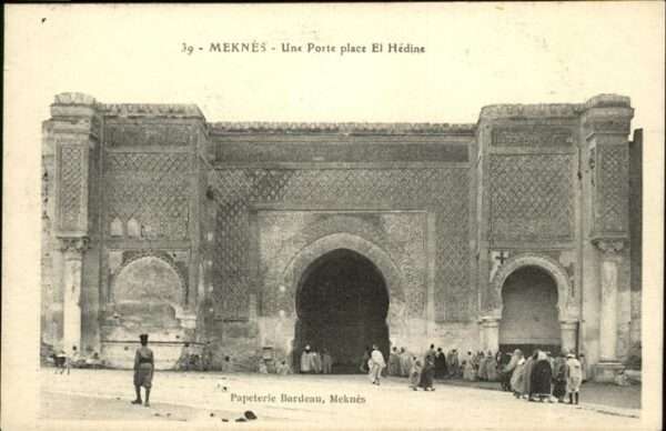 Meknes Porte place El Hedline